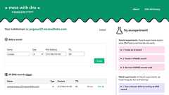 面倒な準備なしで簡単にDNSの実験が行える「mess with dns」
