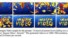 Google、文章から動画を生成するAI「Imagen Video」を紹介 Metaに続き