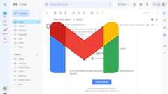 「Gmail」BIMIブランドロゴ認証マーク表示