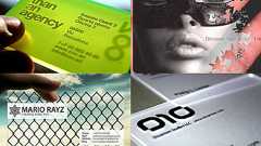 透明でかなりクールなデザインの名刺いろいろ