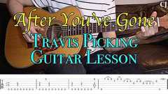After You've Gone - Paul Yandell (With Tab) | Watch & Learn Fingerstyle Guitar Lesson - YouTube