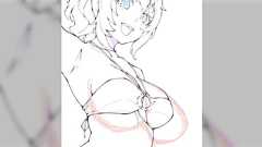 この絵は巨乳に描いているはずだが、ソシャゲ群が築いてしまった令和基準では「控えめな巨乳」程度に見えてしまう→「日本人は壊れてしまった」