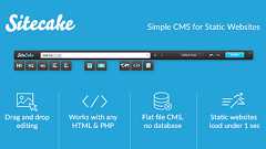 Simple CMS for static HTML/PHP websites