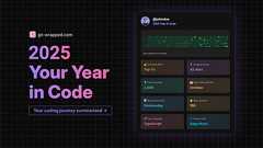 GitHub Wrapped 2025 - Your Coding Year in Review