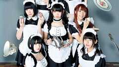 でんぱ組.inc、メイドコスプレ披露!カレンダーのハロウィンカット | RBB TODAY