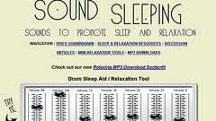 リラックスして眠りやすい音楽を作る「Sound Sleeping」