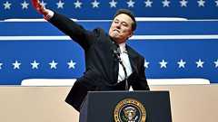 極右、マスク氏敬礼に「狂喜乱舞」