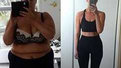 海外の20代女性が超ダイエットに成功! ビフォーアフター写真が「嘘だ」と指摘され、決定的な証拠を投下 | ねとらぼ