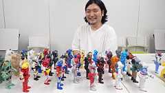 怪獣のソフビは色を塗ると何にでもなれる