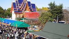 約60もの屋台でタイ料理がすべて無料! 成田のタイ寺院が主宰する「トードカティン祭り」に潜入してきた