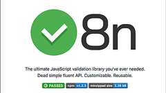 便利なのが登場!フォームのバリデーションをシンプルな記述で実装できる超軽量JavaScriptライブラリ -v8n | コリス