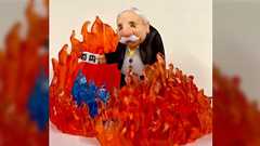 「明るくなったろう」の『成金おじさん』と100均の『戦闘エフェクト』を合わせるとこうなる「I'll be back…」