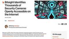 40,000台のカメラ映像が流出、日本は世界第2位の多さ