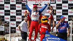 佐藤琢磨、インディカーで日本人初優勝!!