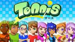 Switch用DLゲーム『テニス』が配信開始。クイックプレイ、勝ち抜き戦、ラリーなど5つのモードが搭載 - 電撃オンライン
