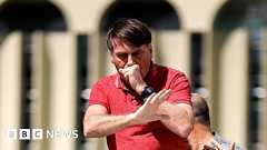 Coronavirus: Brazil's Bolsonaro joins anti-lockdown protests