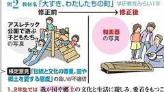 パン屋「郷土愛不足」で和菓子屋に変更 「道徳」教科書の初検定