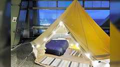 車の振動が伝わる明石海峡大橋内部に設置したテントで宿泊する1泊29万7千円のツアー企画、絶対コケそうなのに外国人観光客を中心に予約が入り始めているらしい