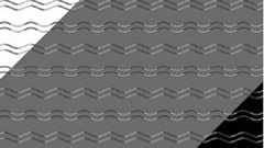 波線がジグザグに見える信じられない錯視 「曲がり盲」はなぜ起きる? | ねとらぼ