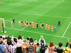 IAIスタジアム 試合後 選手挨拶