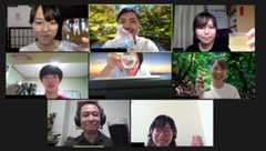 最終日の懇親会の様子1