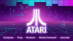 Play your favorite ATARI game Atari, Centipede, Pong, Breakout, Missile Command Asteroids