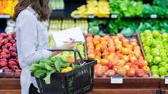 Markt Frisches Obst und Gemüse