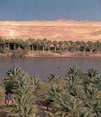 Euphrates River at Khān al-Baghdādī, Iraq
