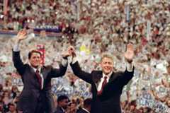 Bill Clinton and Al Gore