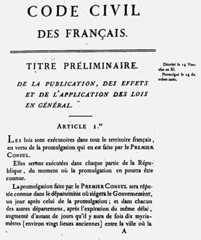 Napoleonic Code