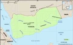 Physical features of Yemen