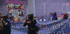 Un contingente de mujeres que han experimentado la violencia en todas sus formas salió a las calles de Guadalajara