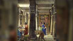 A depiction of the Library of Alexandria made in 1876