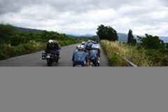 Pro cycling team out training