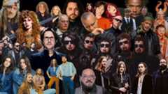 Montage of many of the artists behind the Top 50 rock songs of 2025