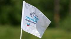 The Chevron Championship flag