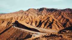 Road to Atlas mountains, Morocco.