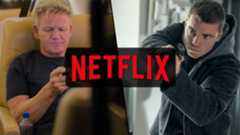 (L-R) Gordon Ramsay in "Being Gordon Ramsay"; Gabriel Basso in "The Night Agent" season 3.