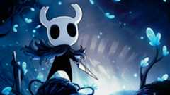 The Knight stands blade in hand in key art for Hollow Knight, used in Edge Magazine's Time Extend feature