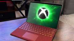 Xbox logo on a Surface device