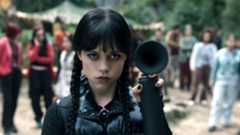 Jenna Ortega as Wednesday Addams in Wednesday season 2 part 1