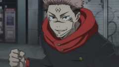 Yuji Itadori being possessed by Ryomen Sukuna during Jujutsu Kaisen season 2 episode 18