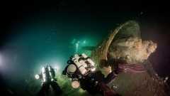 Taucher entdecken Schiffswrack vor britischer Nordseeküste - Dr. Steffen G. Scholz / dpa