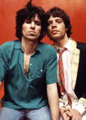 Mick Jagger and Keith Richards