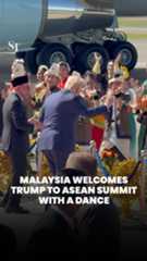 Trump arrives in Kuala Lumpur for Asean Summit
