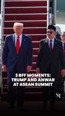 BFFs: Trump and Anwar share warm interactions at Asean Summit