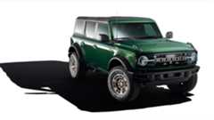 Ford Custom Garage Matte Sinister Bronze package for Bronco