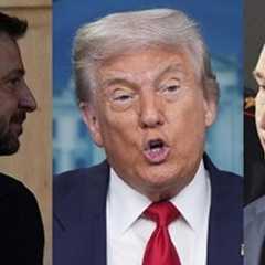 Trump: "Vedrò Putin e Zelensky solo ad accordo chiuso". L'Ucraina: "Pronta ad andare avanti sul piano Usa", ma la Russia frena