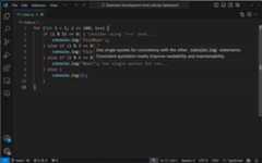 A code file with annotations from GitHub Copilot