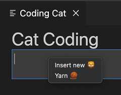 Custom context menus showing in a webview